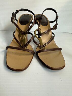 Gucci Vintage Horsebit Sandal Heels